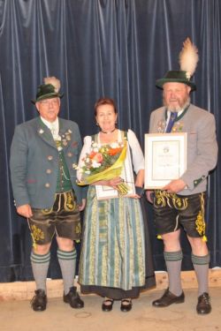 Walter und Annelies Weinzierl mit Günter Frey