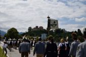 Gaustandarte mit Schloss Neubeuern